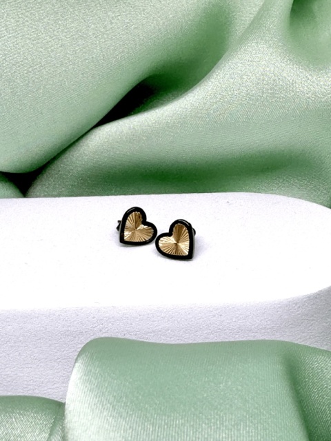 Kolczyki CORDIS BLACK