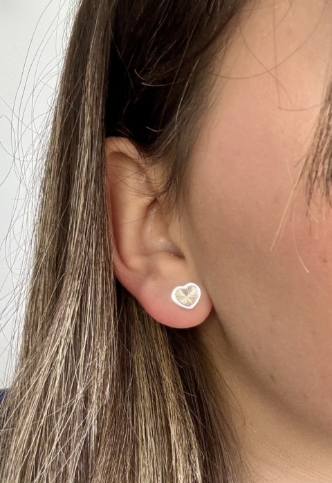 Kolczyki CORDIS SILVER