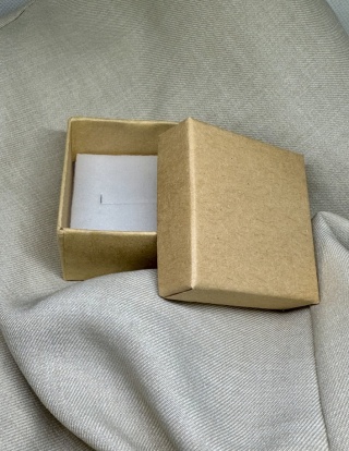 Pudełko prezentowe małe brązowe